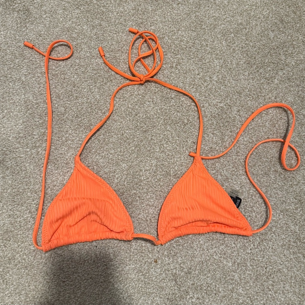 Triangl Swimwear Orange Bikini Top